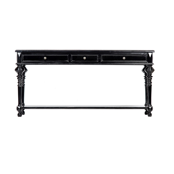 MIRANDA SOFA TABLE, BLACK