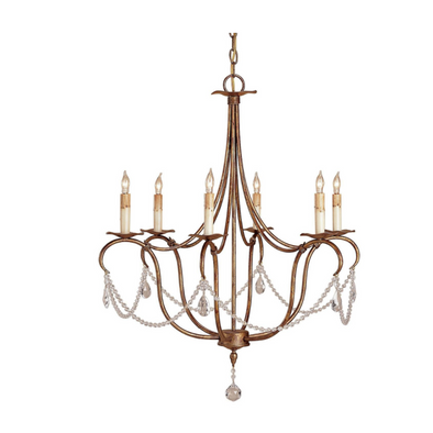 ROYAL LIGHTS GOLD SMALL CHANDELIER