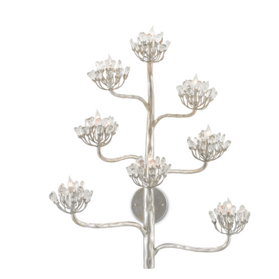 ALICE SILVER WALL SCONCE