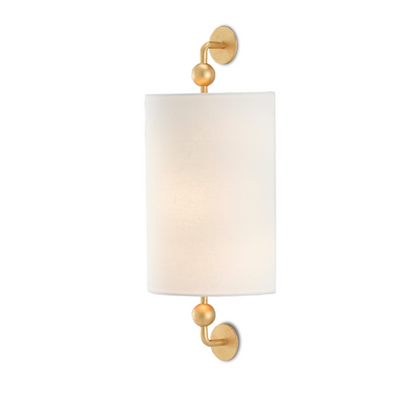 BRINLEY GOLD WALL SCONCE