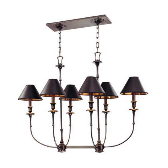 Inspired 6 Light Island Chandelier
