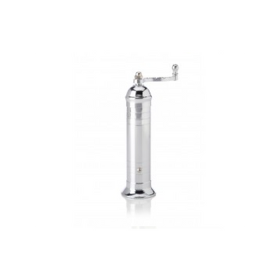 Chrome Plated Brass Salt Mill 8"