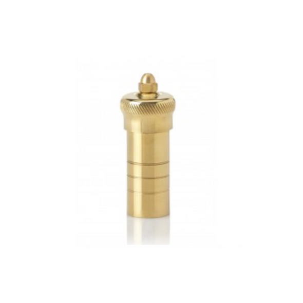 Personal Pepper Mill - Brass -W/pouch 3"