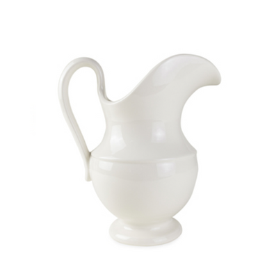 STONEWARE AVIARY PITCHER, FLOUR NO. 1