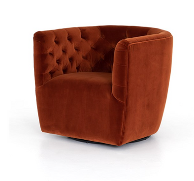SWIVEL CHAIR-SAPPHIRE RUST